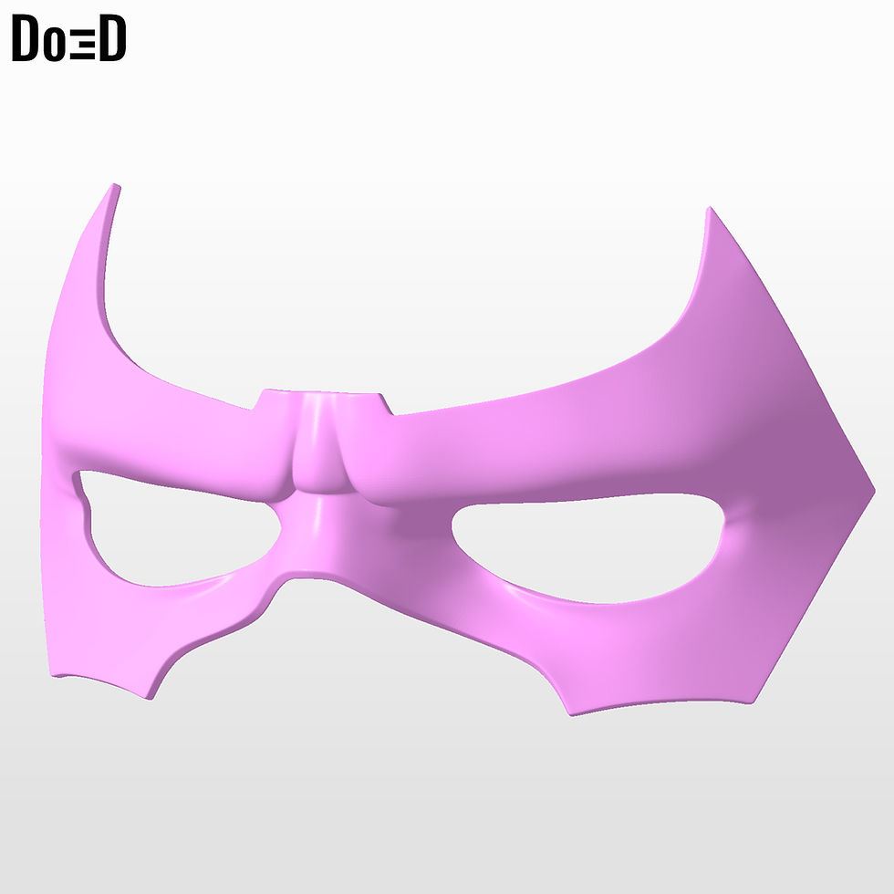 Nightwing Titans Eye Mask Only | 3D Printable Model #NE222