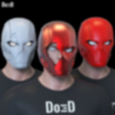 Red Hood Titans Helmet Jason Todd | 3D Printable Model Print File STL #R91