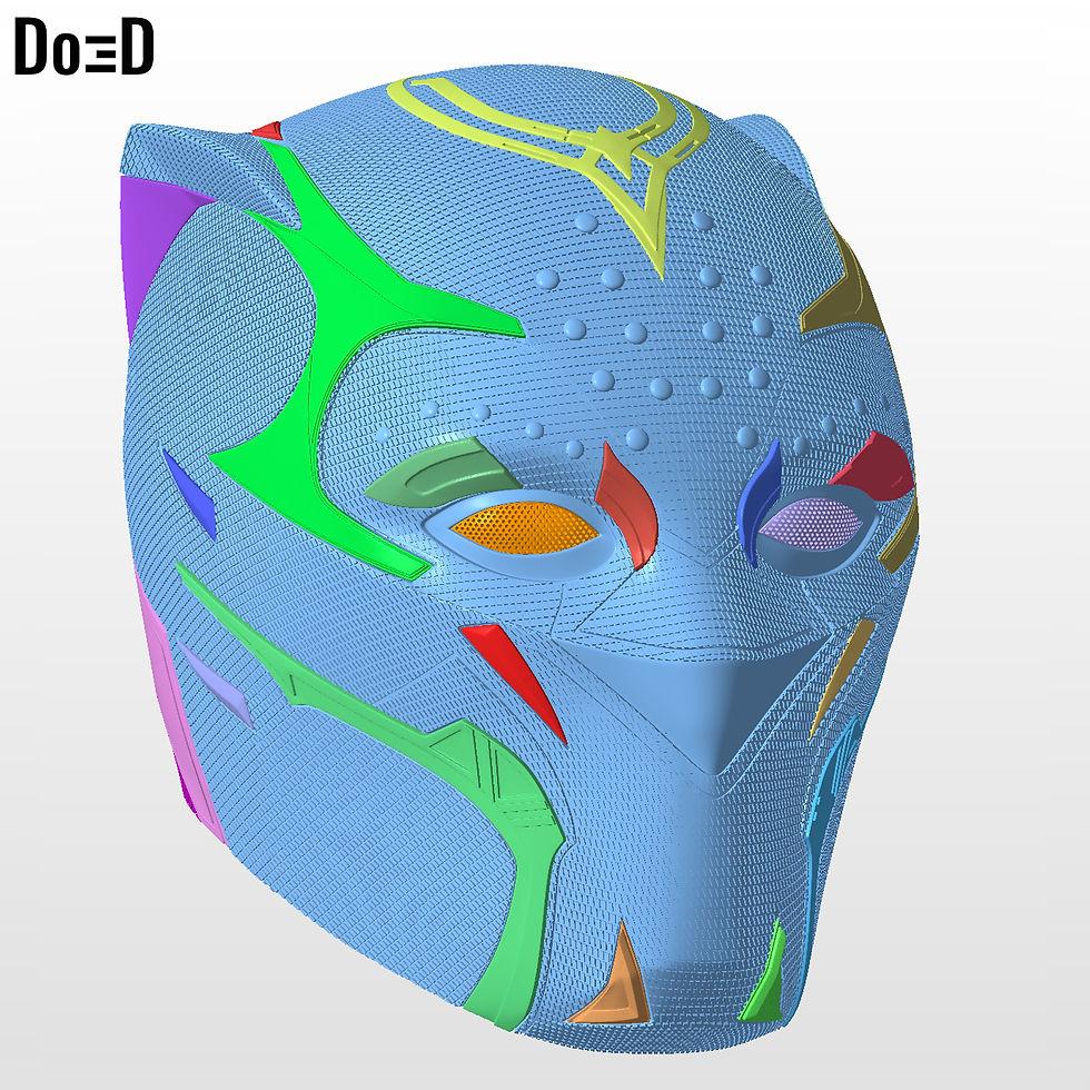 Thumbnail: Black Panther 2 Wakanda Forever Queen Shuri Full Pack | 3D Printable Model #P802