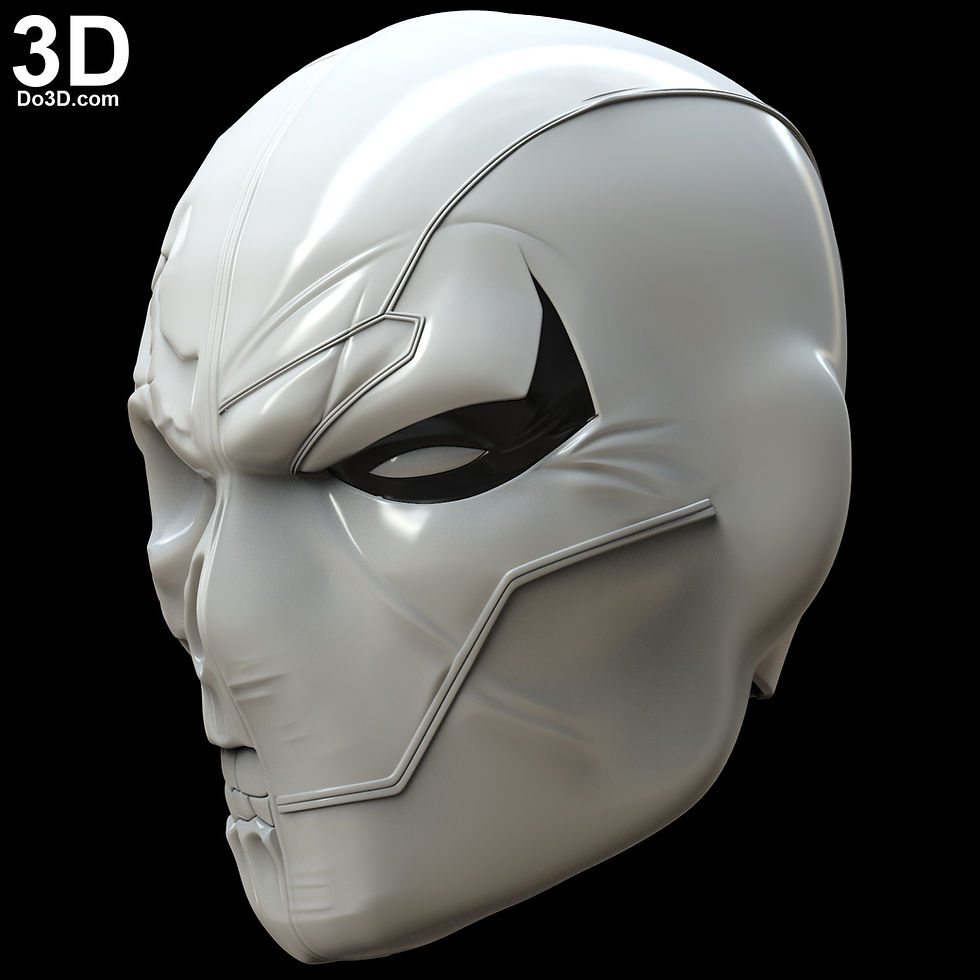 Thumbnail: DeathStroke Prime 1 Skull Armor set | 3D Model Project #5429