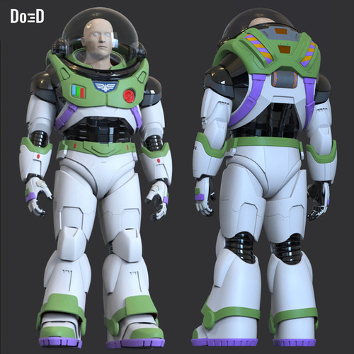 Suit Buzz Lightyear Amor Buzz Lightyear Alpha Suit Collectible Figure By Bandai Sideshow  Collectibles