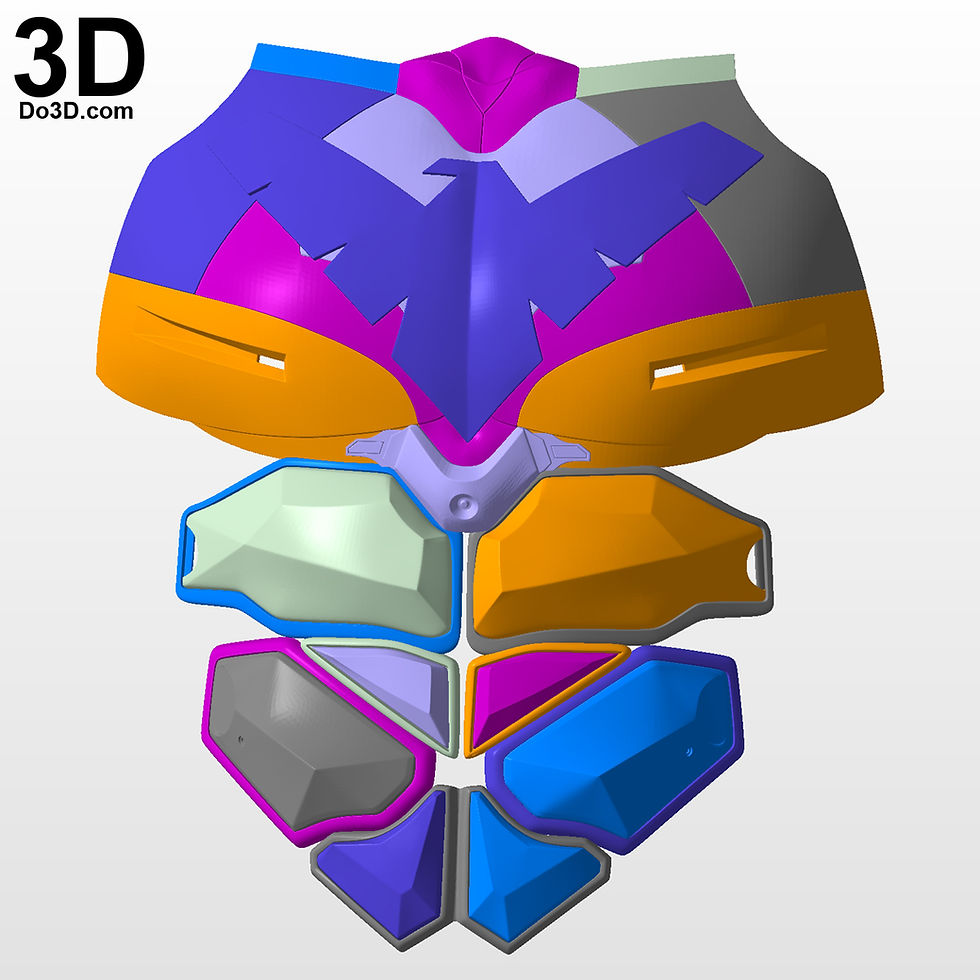 Nightwing Chest Armor | 3D Printable Model #3339