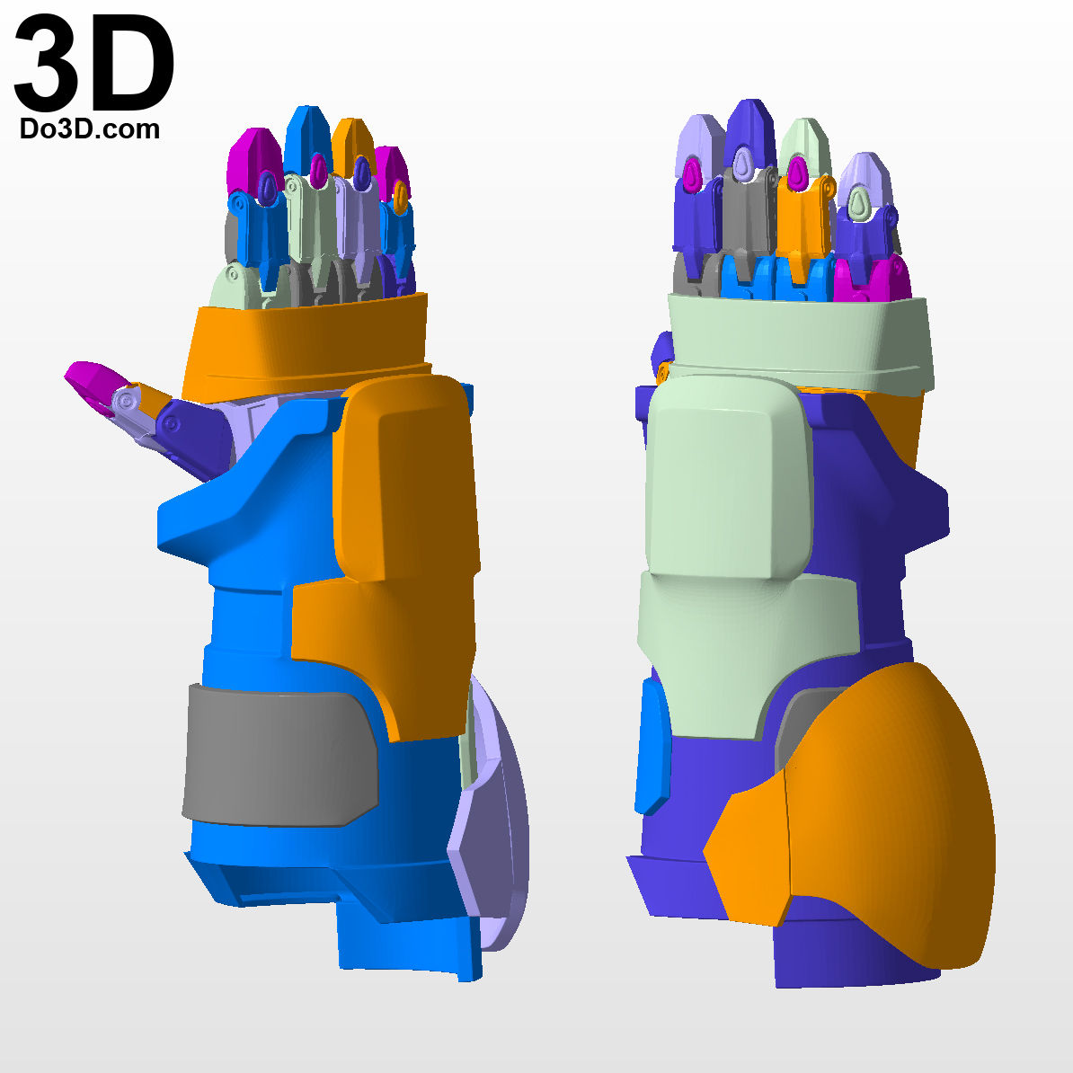 The Lord Inquisitor Seed of Ambition gauntlet | 3D Model Project #3449