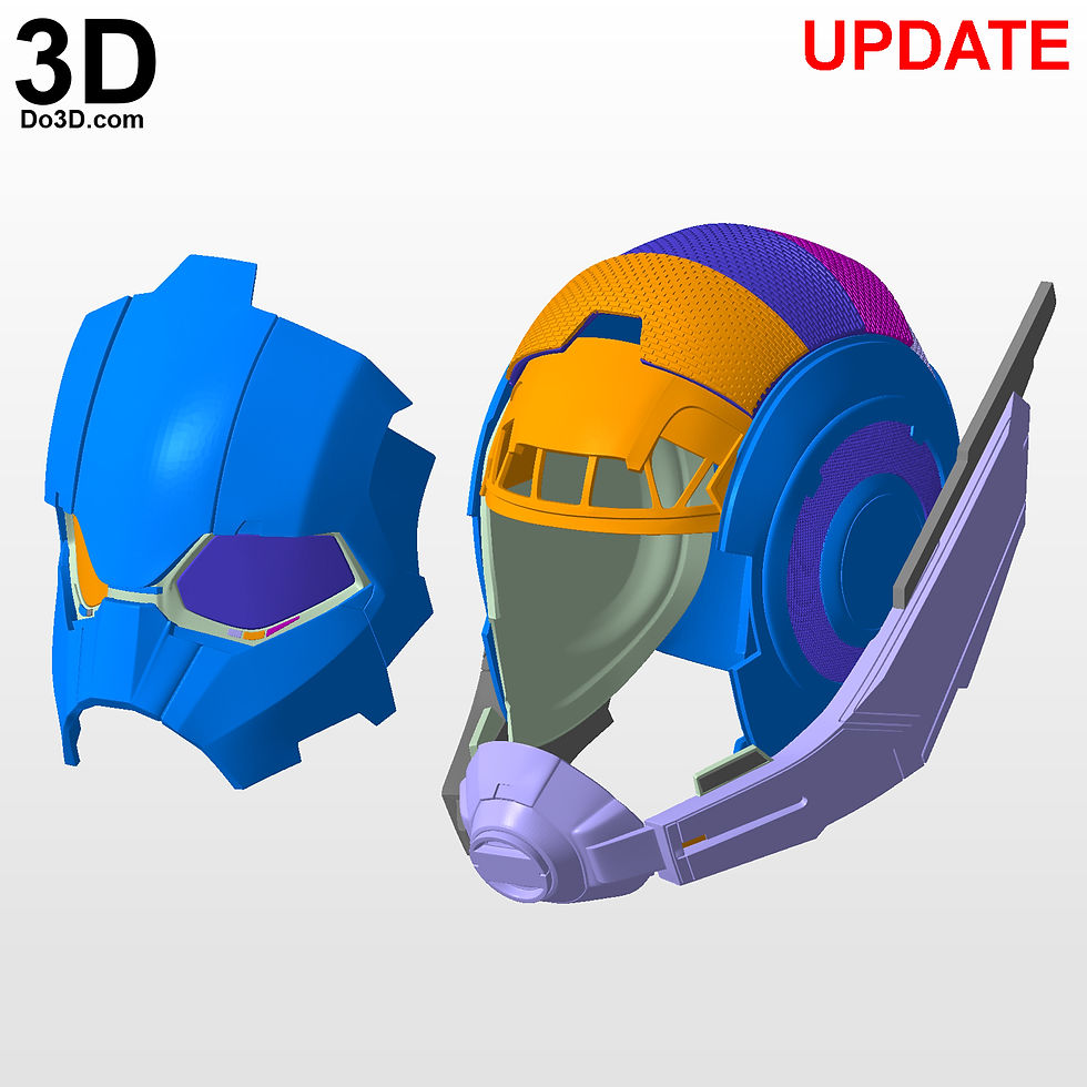 Thumbnail: Ant-man Civil War Armor + Helmet Antman Ant man 3D Printable Model STL File #F9