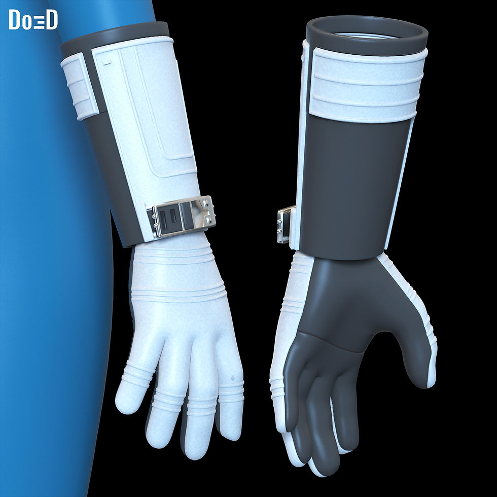 Thumbnail: Gauntlet Invisible Woman STL Files / Fantastic Four 3D Models #IW187