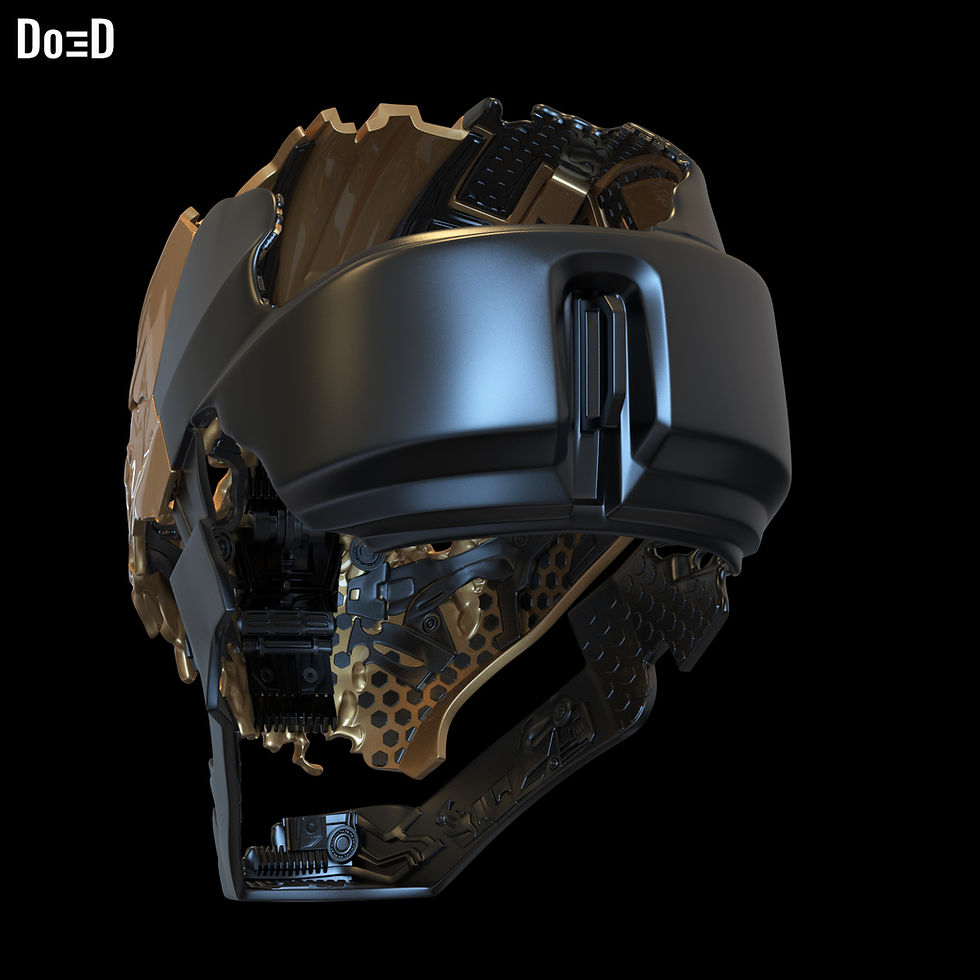 Thumbnail: She-hulk Helmet Iron Legion Variant She Hulk 3D Printable Model STL #25F1