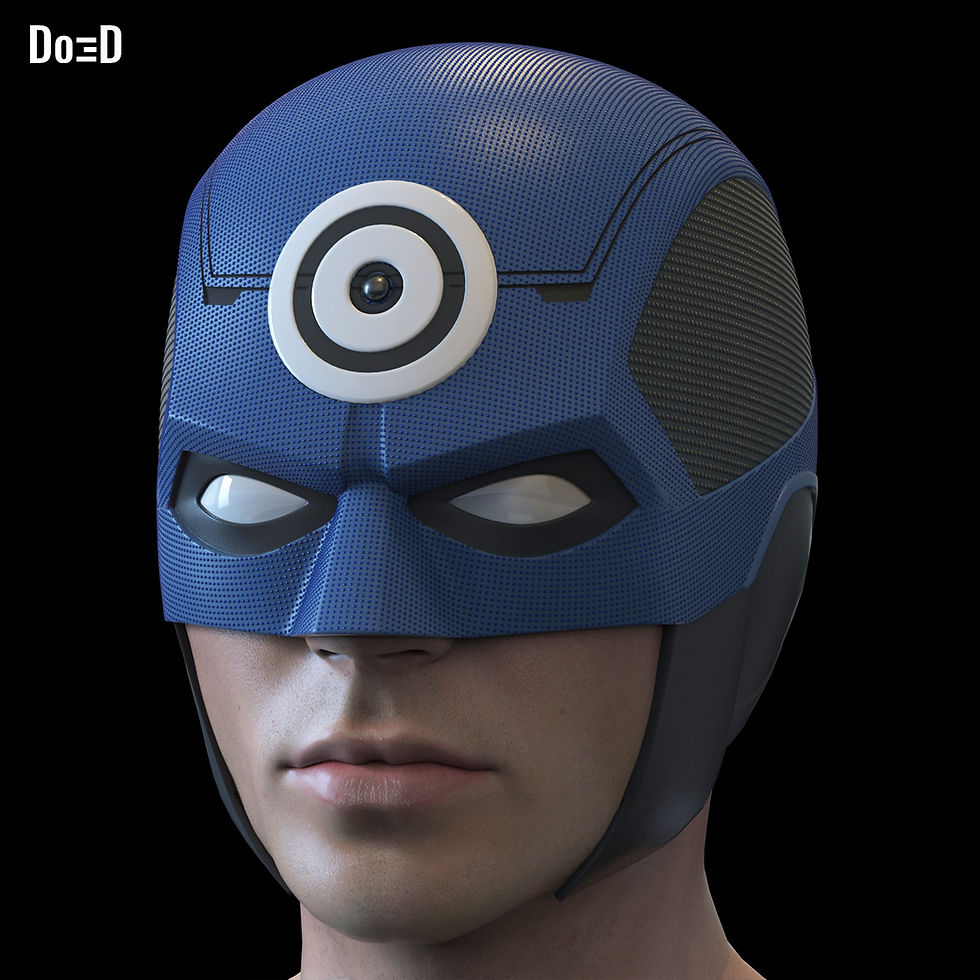 Thumbnail: Bullseye MCU Style Helmet Daredevil Born Again Season 3 | 3D Print Model STL #BE