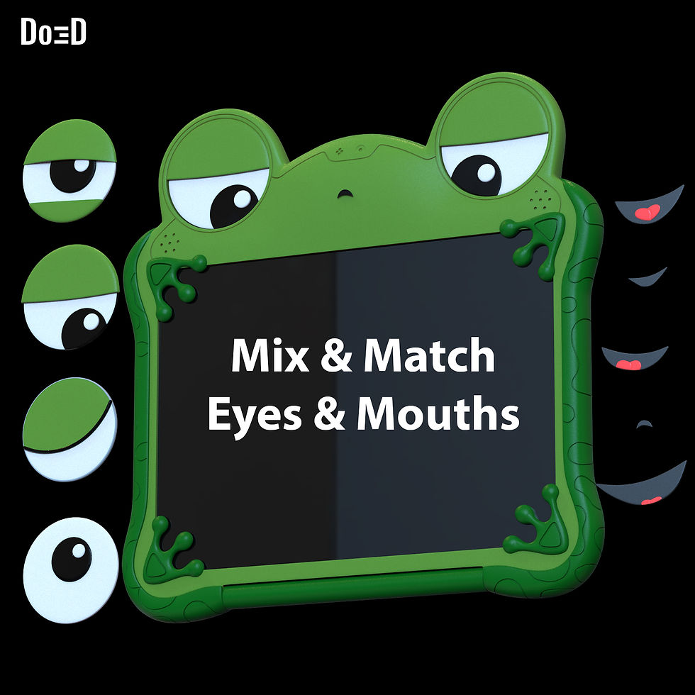 Thumbnail: Lilypad + Interchangeable Eyes Mouths Mix & Match Toy Story 3D Model #LM326