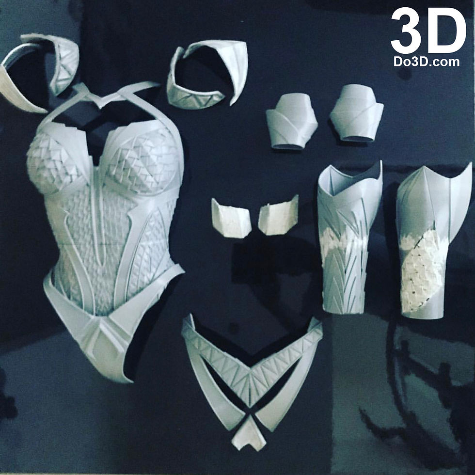 Thumbnail: Mera Aquaman Full Body Armor | 3D Printable Model #3345
