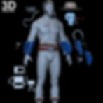 Thumbnail: Cad Bane Full Helmet Body Armor Pack | 3D Printable Model STL File #CB43