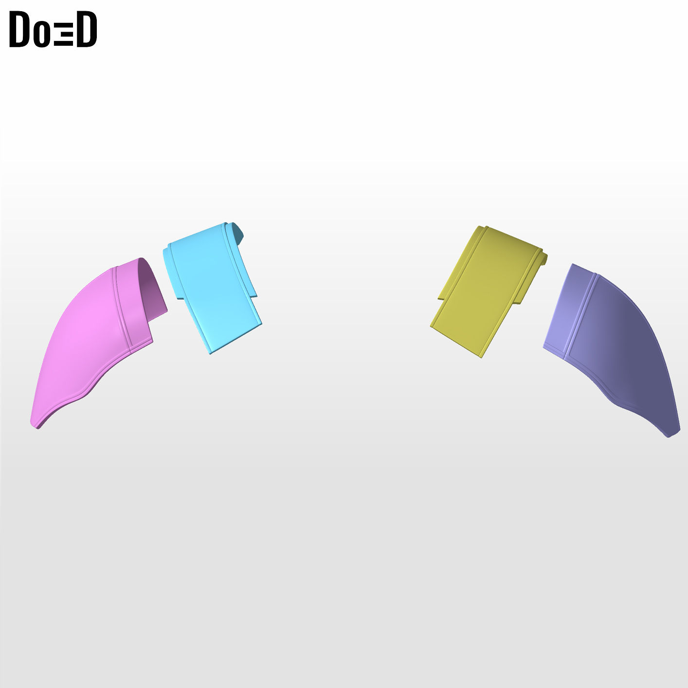 Shoulder With Straps for Blade from Deadpool Wolverine 3 | 3D Model #SB1