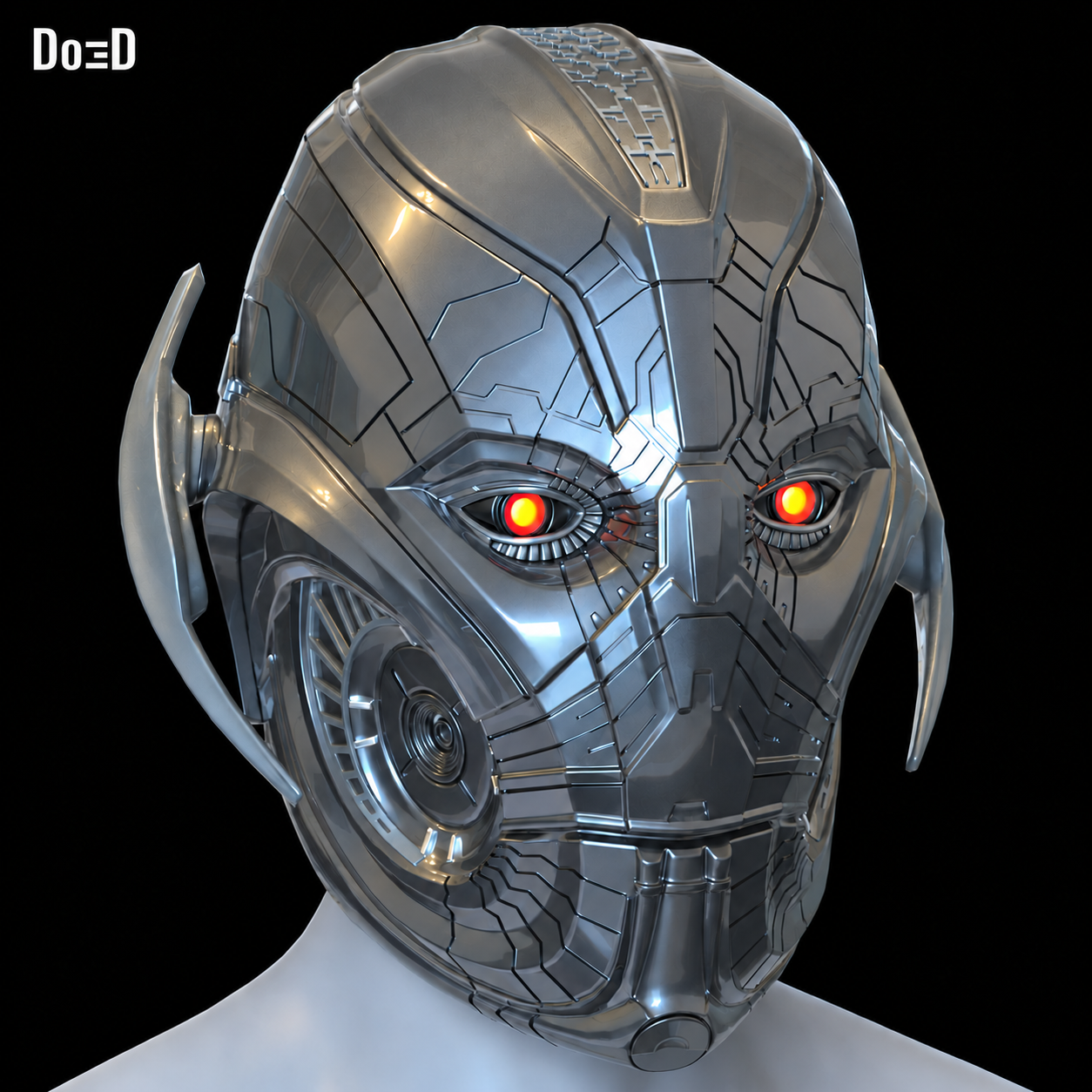 Ultron Helmet MCU Classic Avengers Age of Ultron 3D Printable Model STL #AU8989