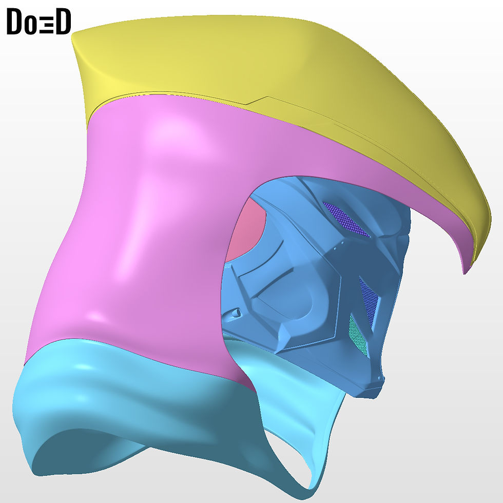 Thumbnail: Moon Knight 2099 Rivals Suit Full Body Armors | 3D Printable Model #MR100