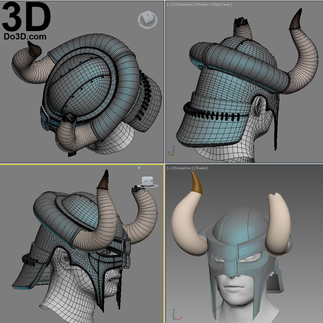 Elder Scrolls Online ESO Nord Helmet | 3D Printable Model #1790