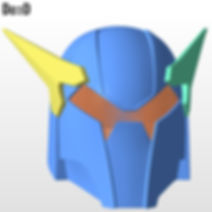 Mecha Man Helmet Dispatch | 3D Printable Model STL File #MM20