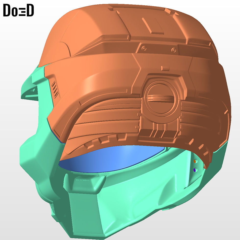 Thumbnail: Halo Infinite Master Chief Full Body Armor + Helmet | 3D Model Project #6330
