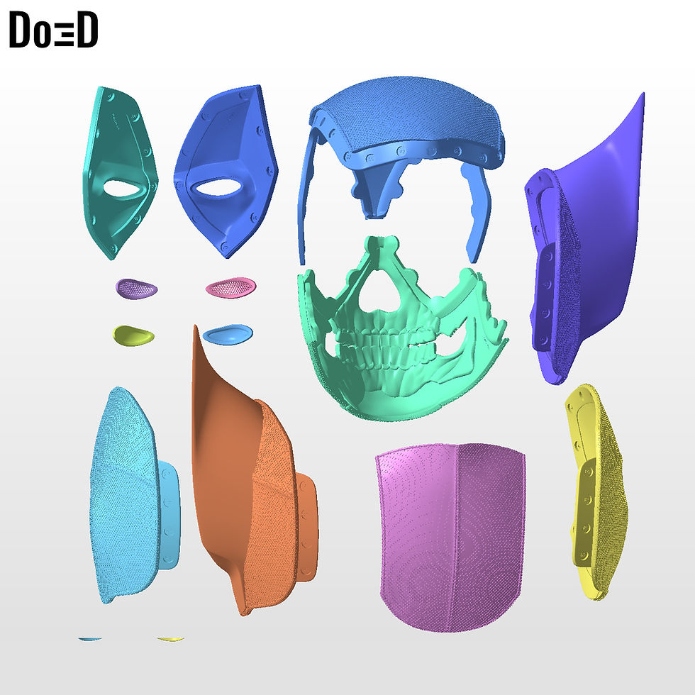 Thumbnail: Poolverine Skull (Deadpool 3 Wolverine Variant) 3D Printable Model STL #P809
