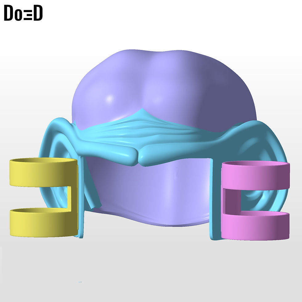 Thumbnail: Ferengi Helmet Star Trek Lower Decks Drink Hat Live CG | 3D Print File STL #FST1