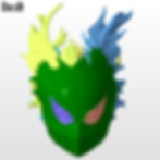 Thumbnail: Izuku Midoriya Helmet My Hero Academia Will B Mask 3D Printable Model DEKU #M239