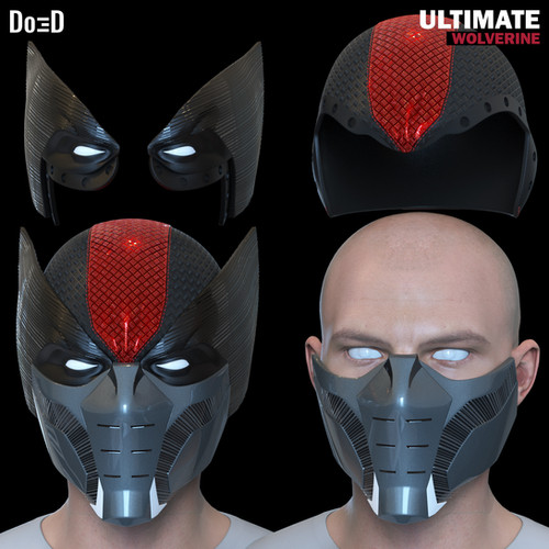 マーベル アルティメイト ウルヴァリン マスク ヘルメット カウル