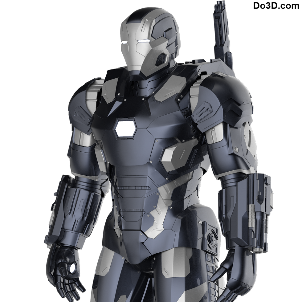 War Machine Mark III MK 003 Iron Man Armor 3D Model Project 42 Do3D