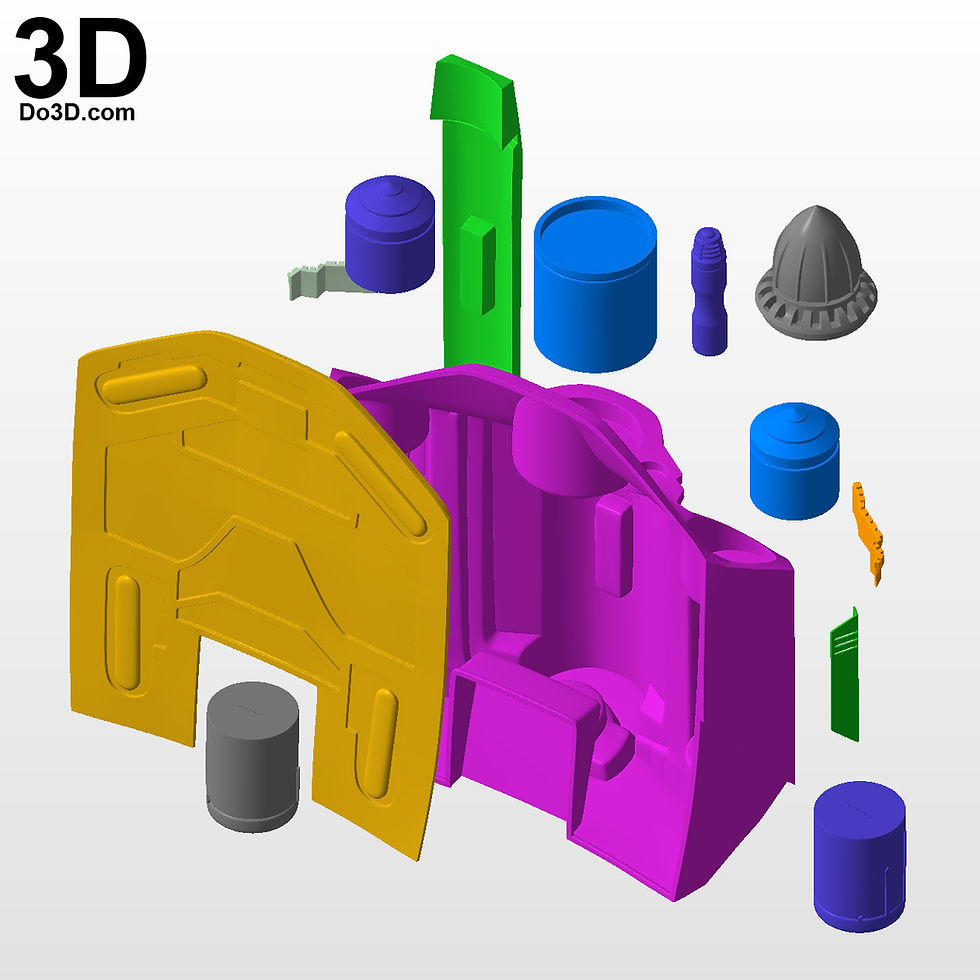 Thumbnail: Bo-Katan Kryze Jetpack Rising Phoenix Mandalorian | 3D Printable Model #BK79