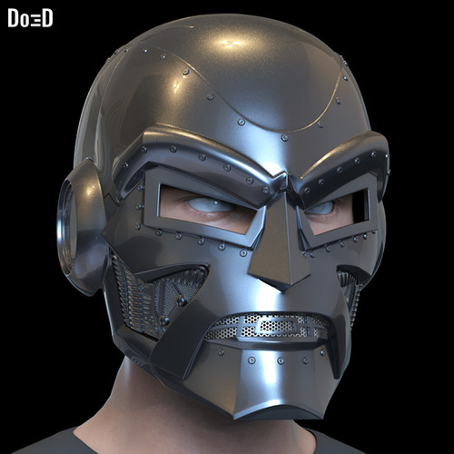 Doctor Doom 2025 Helmet Classic Inspired Variant DR. | 3D