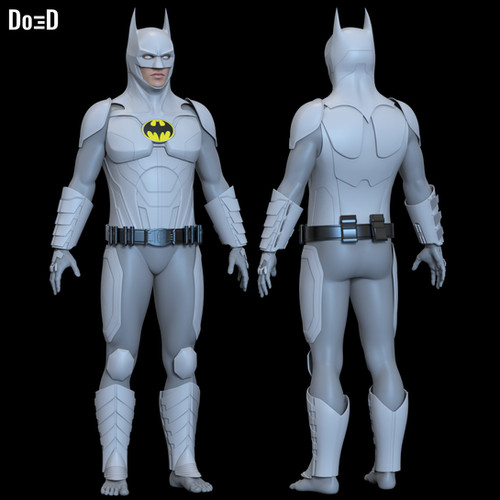 Batman Full Body Armors Michael Keaton The Flash 2023 3D Printable
