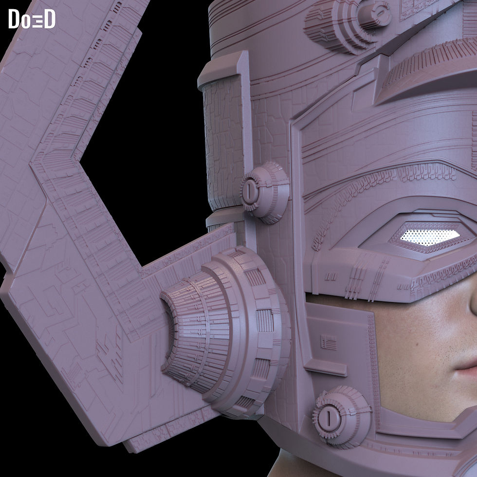 Thumbnail: Galactus Fantastic Four Helmet | 3D Printable Model STL File #GFF32