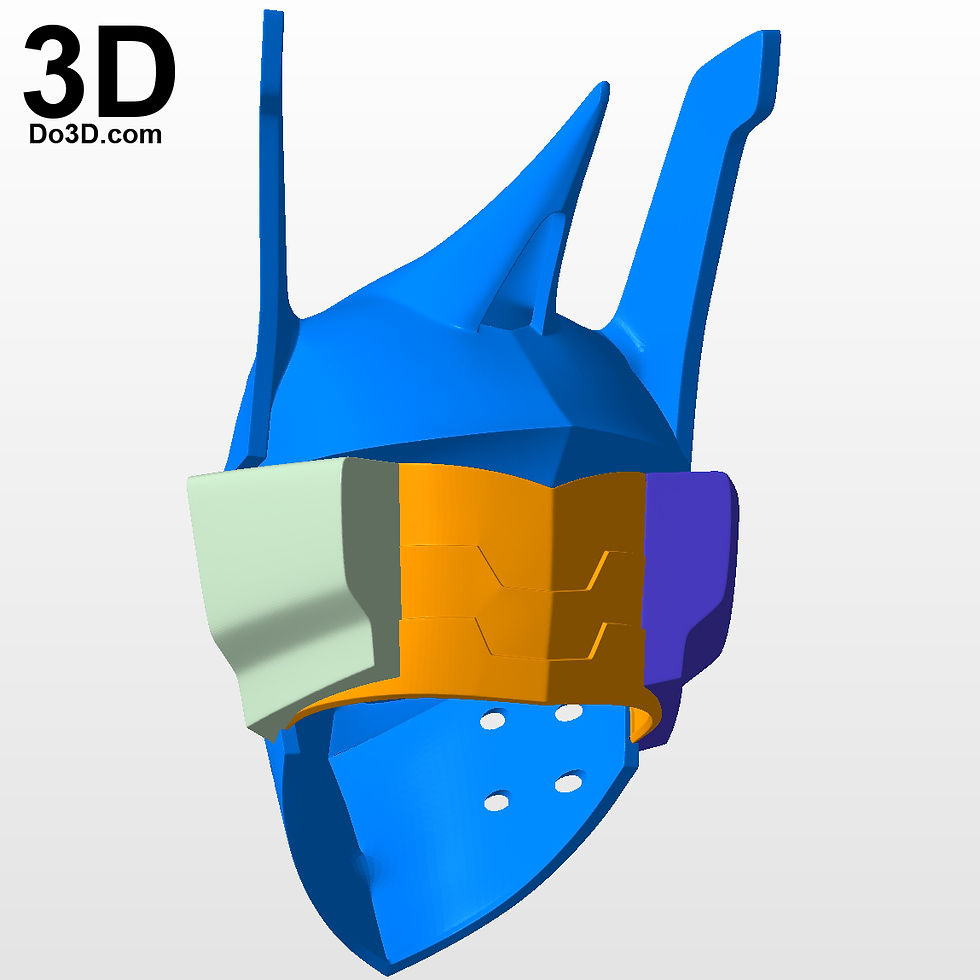 Thumbnail: Tensei Lida Helmet Boku No Hero Academia | 3D Printable Model #3419