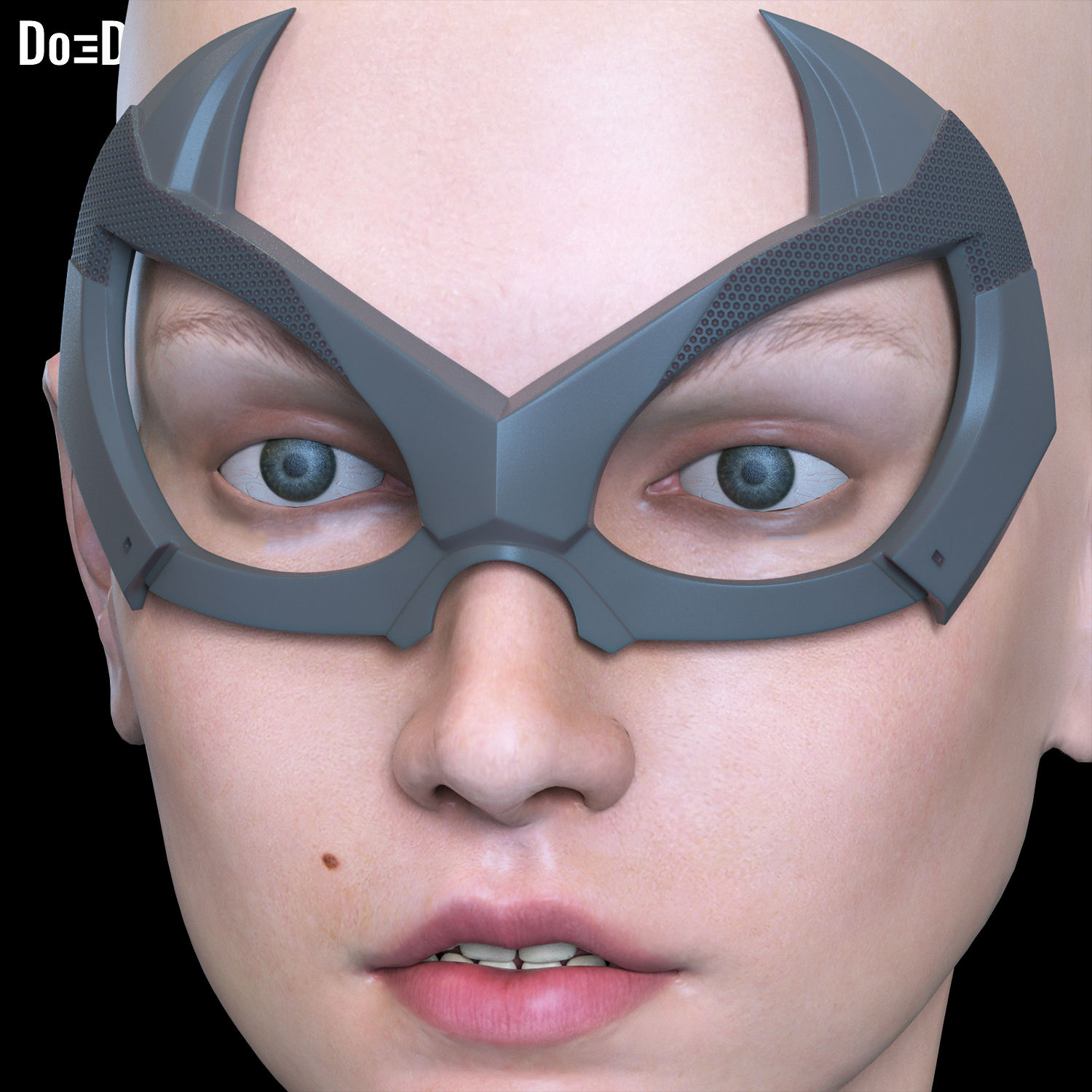 Black Cat Mask PS4 Eye Cover 3D Printable Model STL #BC88