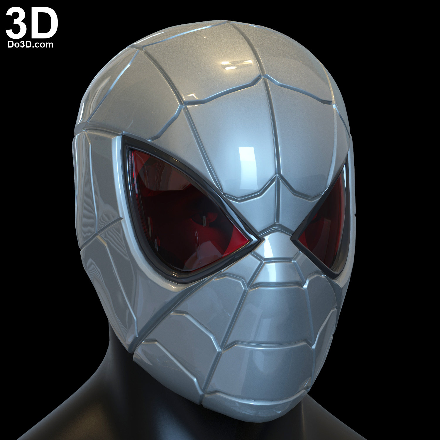 armored spider man mk 1 hemet 3d printable model stl print file sp17 do3d