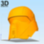 Thumbnail: Shoretrooper Scarif Stormtrooper Helmet Star Wars  | 3D Print Model Project #950