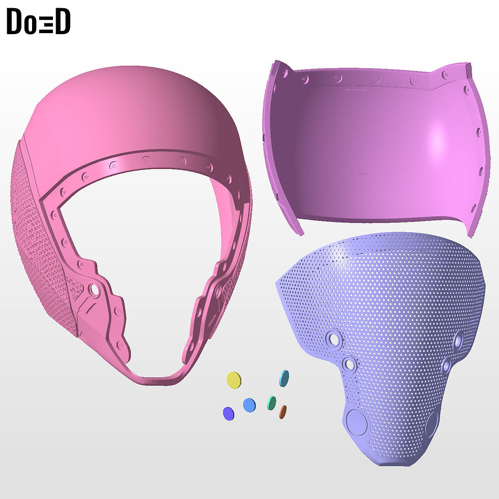 Thumbnail: Ghost Thunderbolts Helmet | 3D Printable Model #GT32