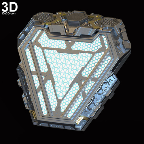 アメコミ Iron Man Arc Reactor Display Model Iron Man Mark LXXXV MK 85 Nano Arc Reactor | 3D Model Project