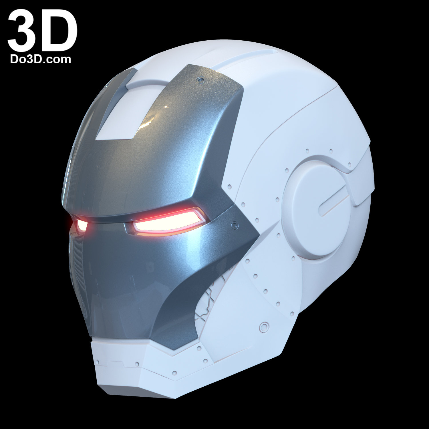 3d printable model iron man mark ii helmet mk 2 print file format stl n37 do3d