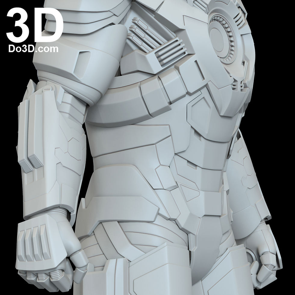 Thumbnail: Iron Man Mark XVII XXIV MK 17 24 Heartbreaker Tank | 3D Printable Model #6683