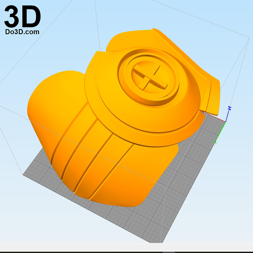 Thumbnail: Iron Man Mark XLII XLIII Helmet + Armor MK 42 43 | 3D Model Project #46