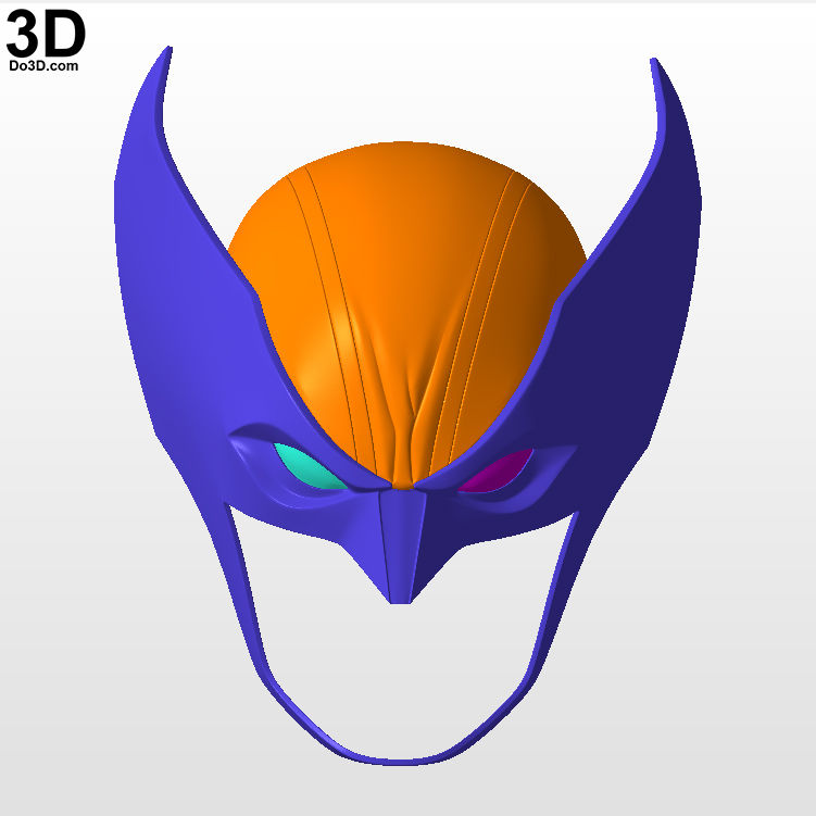 Thumbnail: Wolverine Fortnite Cowl / Helmet | 3D Printable Model STL Print File