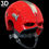 Thumbnail: Red Guardian Helmet from Black Widow | 3D Printable Model #RG51