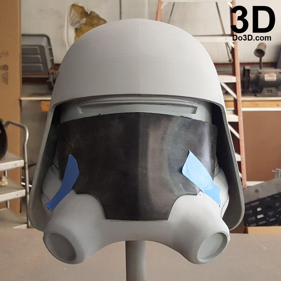 Thumbnail: Star Wars Snowtrooper Helmet | 3D Model Project #3886