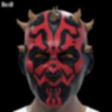 Darth Maul Classic Helmet Star Wars | 3D Printable Model Print STL File #DM3719
