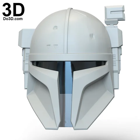 Heavy Infantry Mandalorian Helmet Paz Vizla 3d Model Project