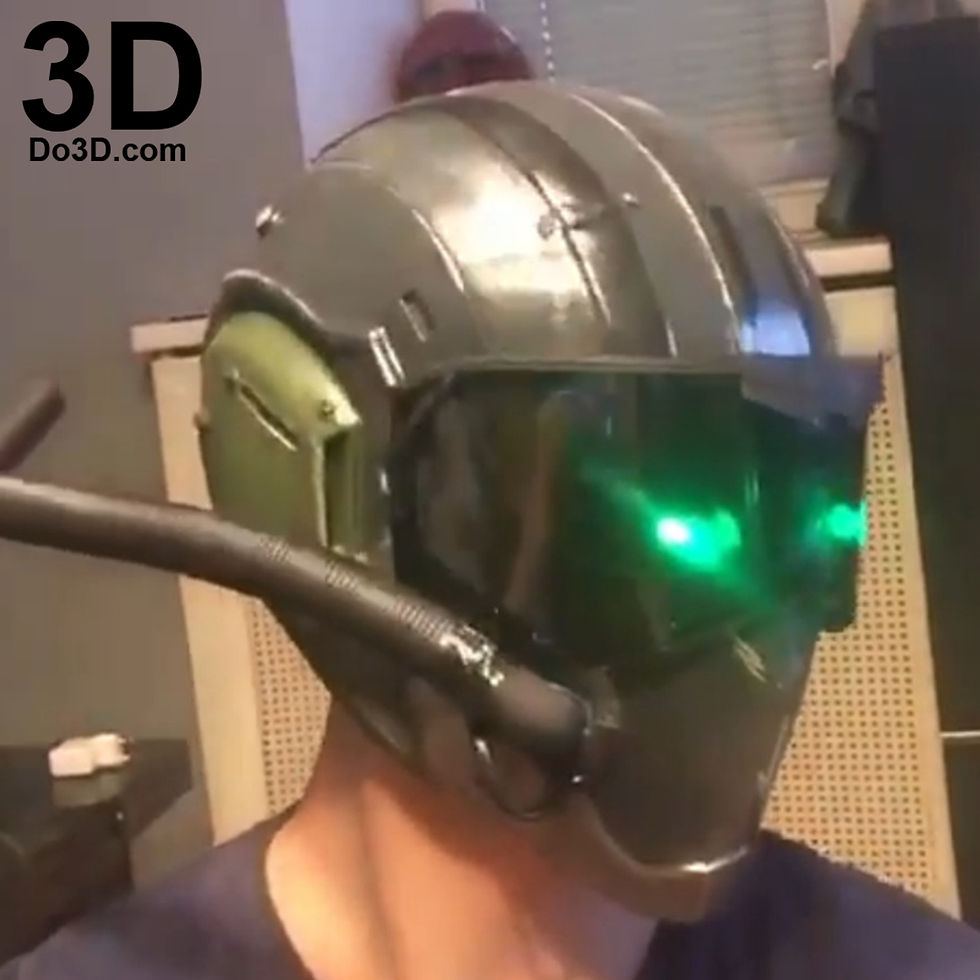 Thumbnail: Vulture Helmet, Cowl from Spider-man Homecoming | 3D Model Project #1765
