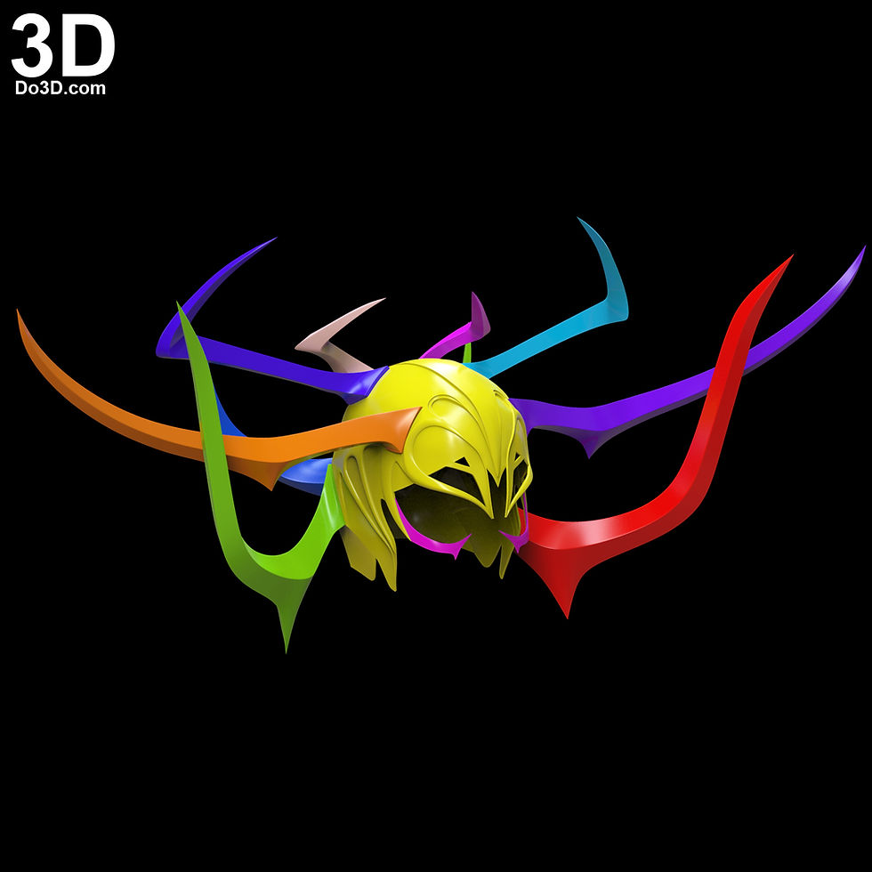 Thumbnail: Hela Headdress Helmet from Thor Ragnarok | 3D Printable Model #3615