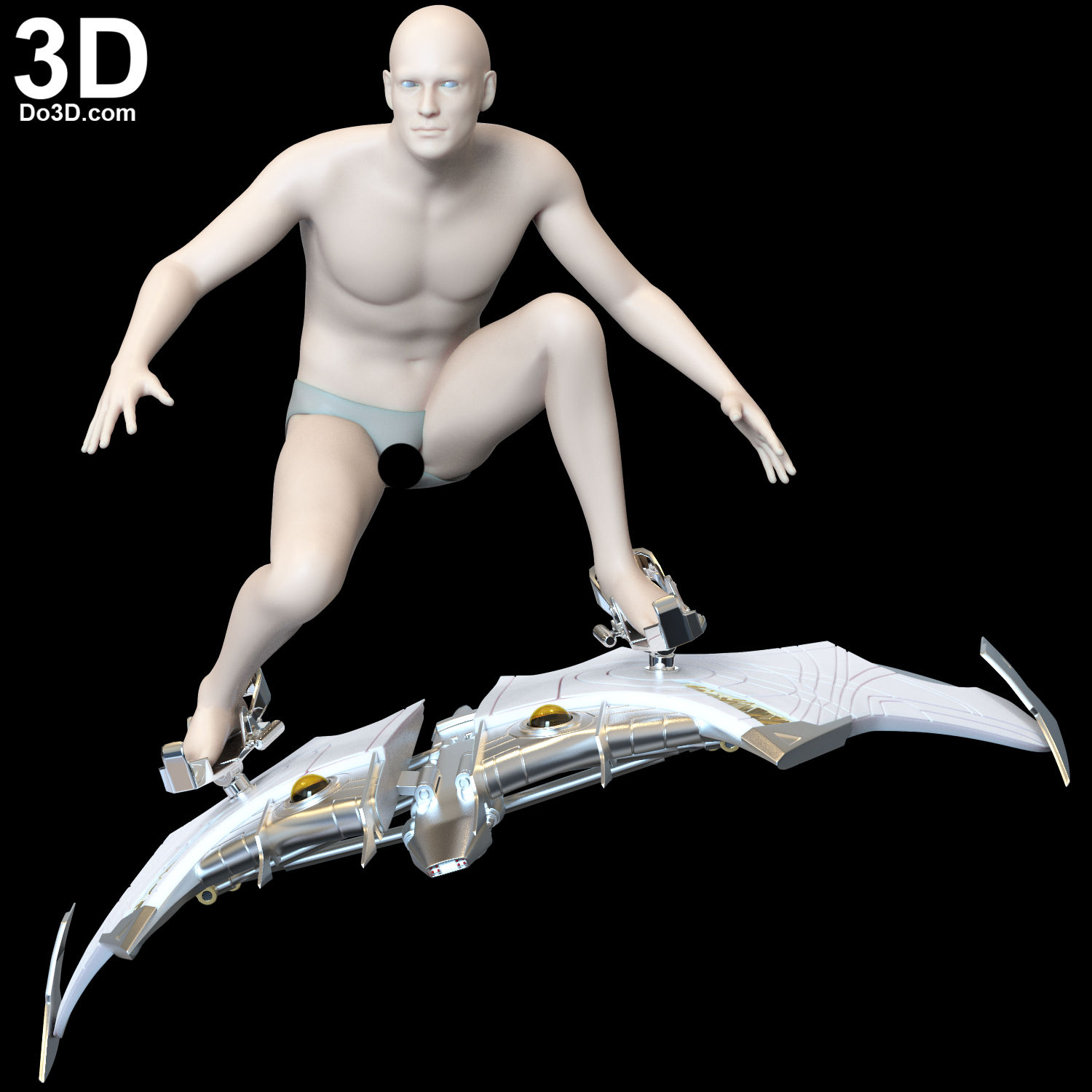 Green Goblin Glider Hover Board | 3D Printable Model Print File #GG09