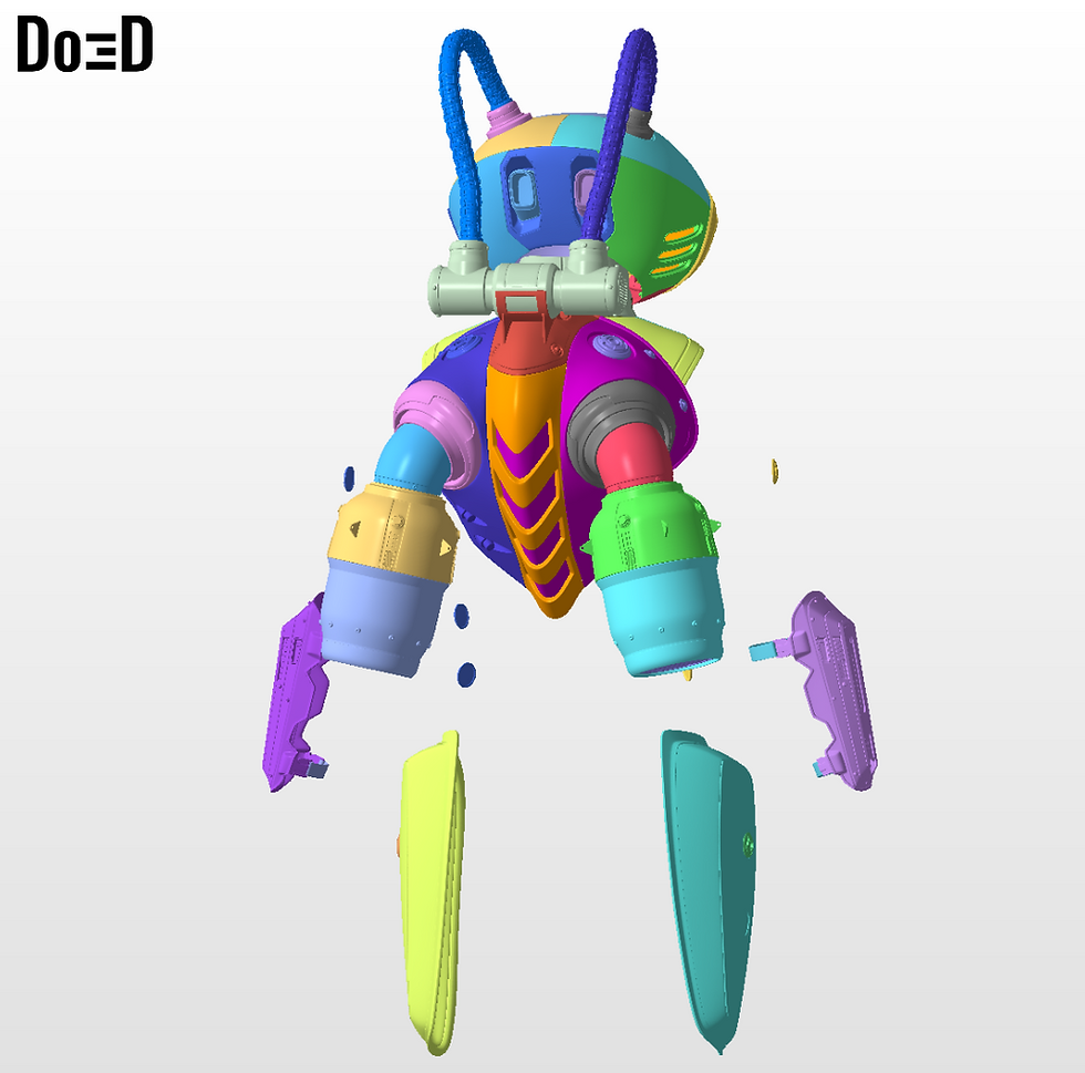Thumbnail: Black Manta Full Pack Armor + Trident Aquaman 2023 3D Printable Model STL #B971