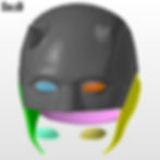 Thumbnail: Daredevil Born Again Black Helmet Season 2 | 3D Printable Model Print STL #DBA29