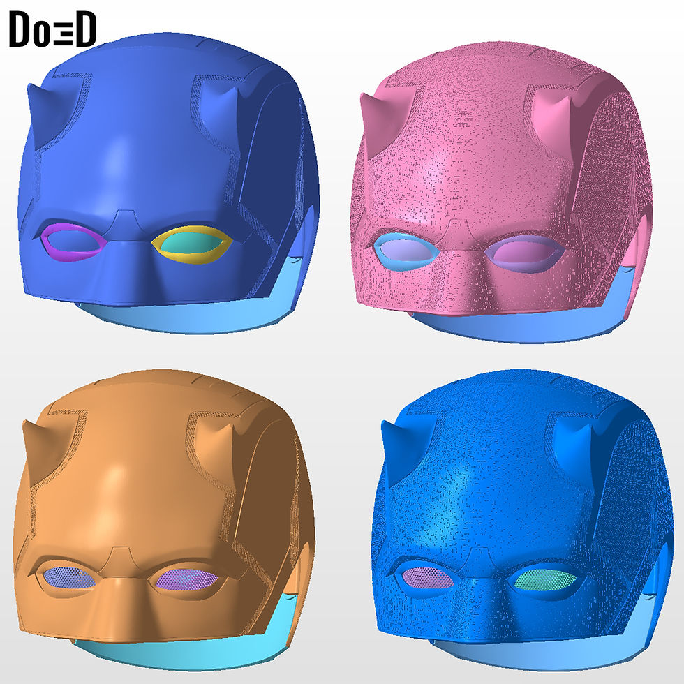 デアデビル　ボーンアゲイン　カウル　ヘルメット　マスク　レプリカ デアデビル ボーンアゲイン カウル ヘルメット マスク レプリカ その他