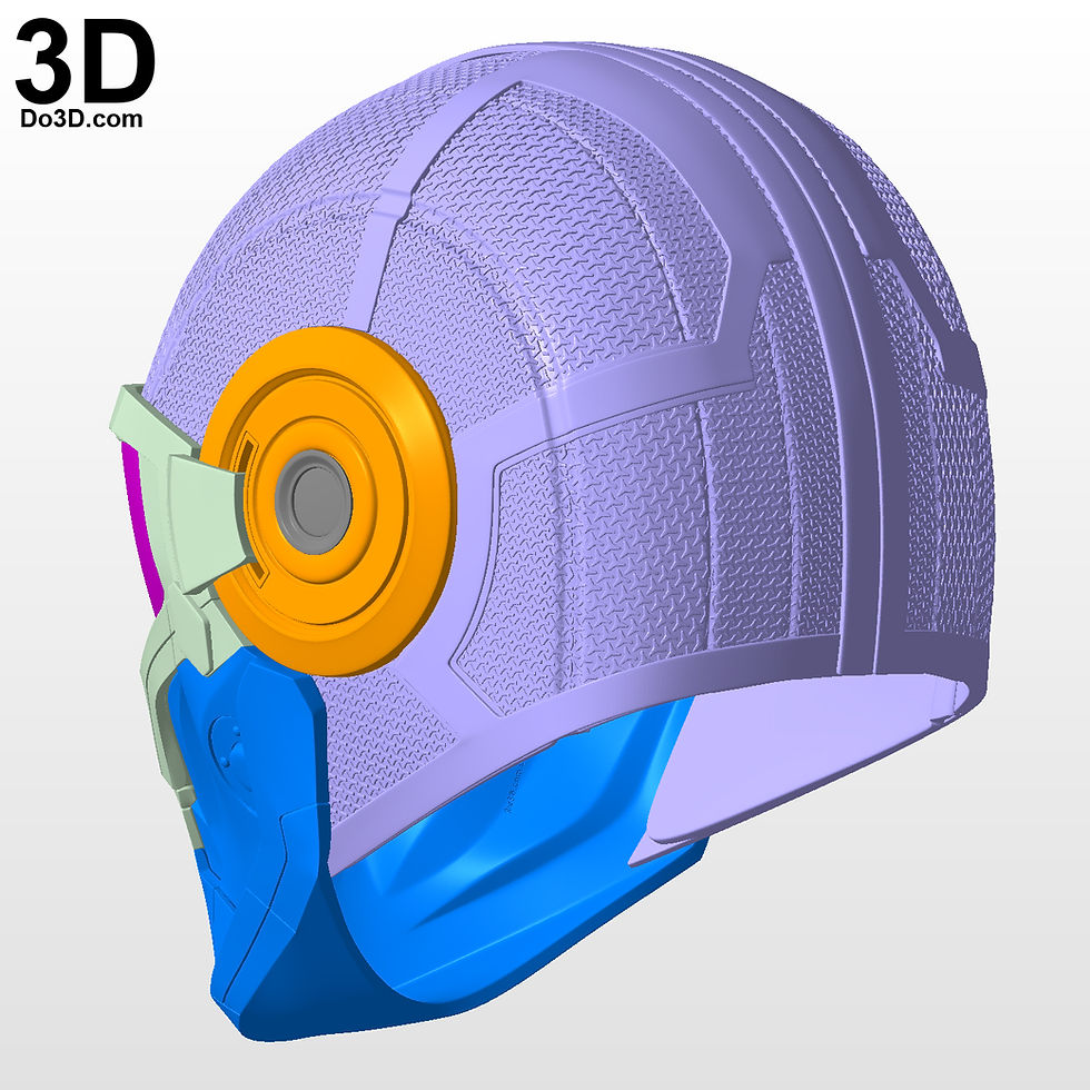 Thumbnail: Taskmaster Black Widow Movie Helmet | 3D Printable Model STL File #6558